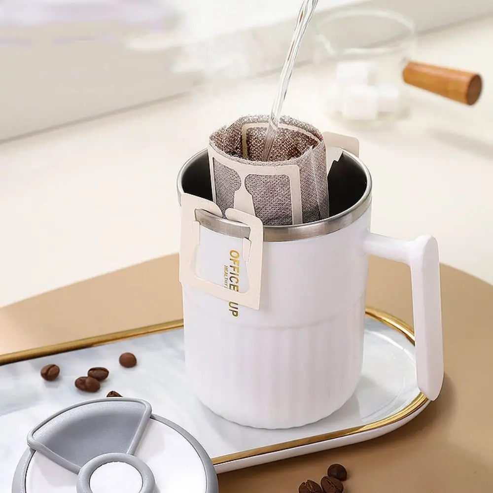 Герметичная кофейная чашка объемом 530 мл двухслойная термочашка большой емкости