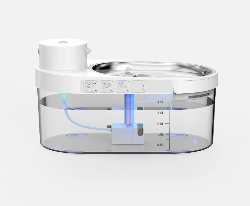 Автоматическая циркуляция умная чаша-Кормушка для кошек фонтан домашних