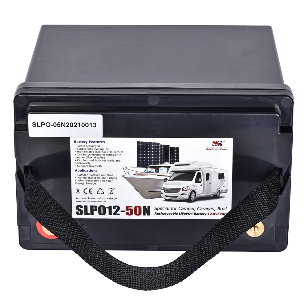 

12V 50AH Lithium Battery Rechargeable LiFePO4 Lithium Ion Battery Pack