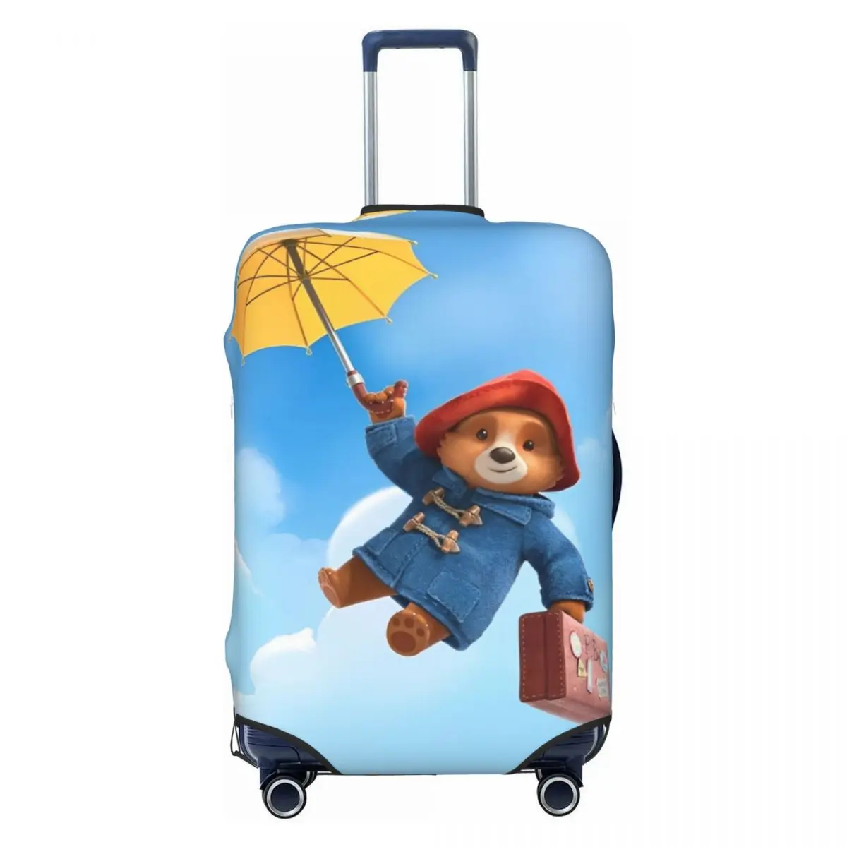 Чехол для чемодана с бурым медведем Великобритании Пиддингтона практичный