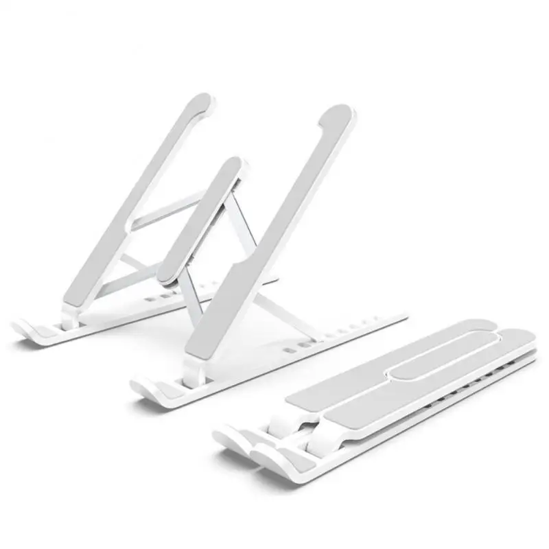 

Aluminum Alloy Cooling Base Bracket Desktop Folding Lifting Laptop Stand For Macbook Air Adjustable Support Bracket Portable