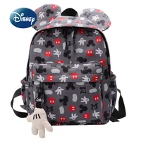 disney mickeys new girls schoolbag cartoon cute childrens backpack large capacity high quality luxury brand boys schoolbag