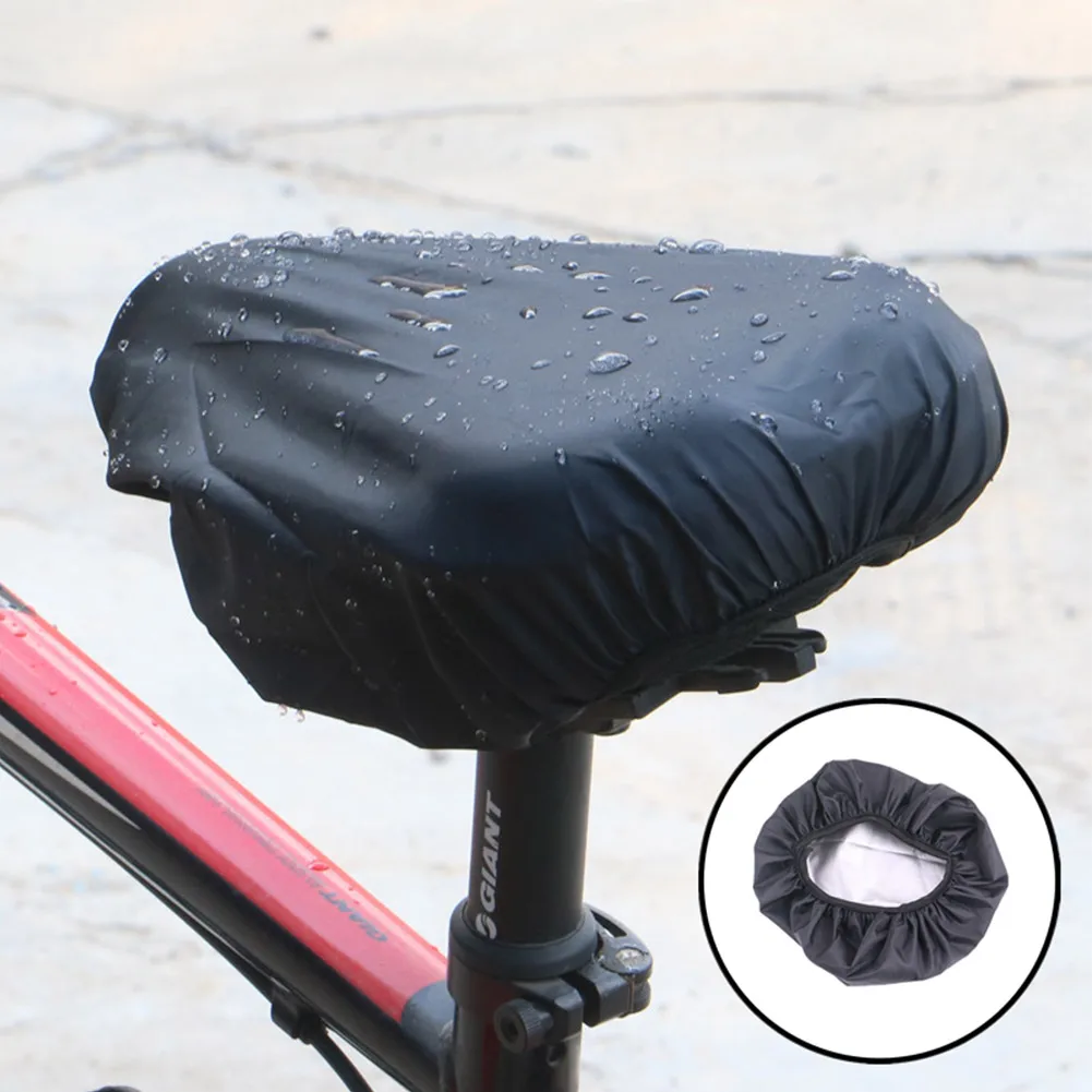 

Reusable Bicycles Saddle Seat Rain Cover Waterproof Dust-proof Cushion Protector Replacing Biking Guard Bicycle Accessories