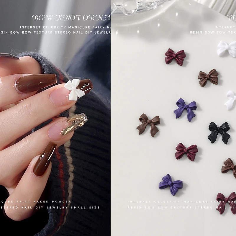 

10pcs/bag Butterfly Hundred Decorative Butterfly Nail Accessories Nail Decoration Accessories For Nail Tip Beauty