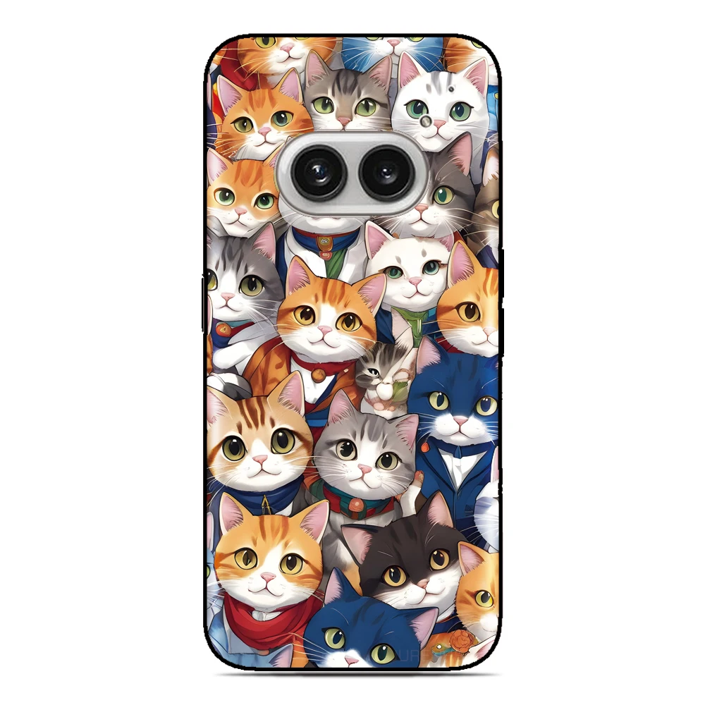 Фото Чехол для телефона «Кошачий котенок» для Oukitel P1 C60 C59 C58 C57 WP50 C53 C51 C50 C38 C36 C35 C33 C32 C23 C22 C21 C19 Pro ТПУ Мягкий чехол №4