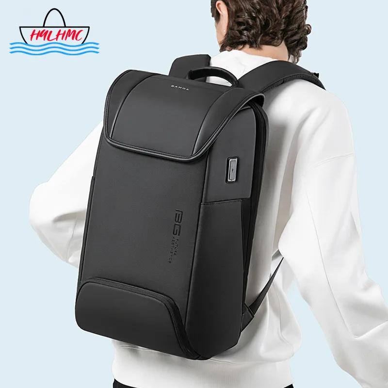 

New Men's Anti-Theft Backpack Japanese and Korean Trend Computer Bag Waterproof Large-Capacity Backpacks