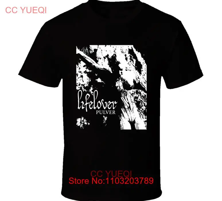 Vtg Реалистичная лента Pulver Тяжелая хлопковая черная полноразмерная РУБАШКА