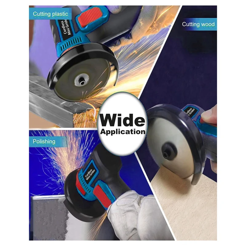 Беспроводная мини-угловая шлифовальная машина набор инструментов для ранней