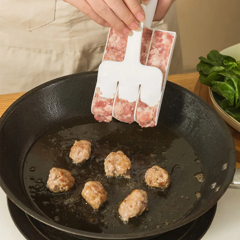 

Meatball Maker Set Plastic Meat Ball Mold Kitchen Tool Fried Fish Beaf Meat Making Balls Kitchen Gadgets DIY Cooking Accessories