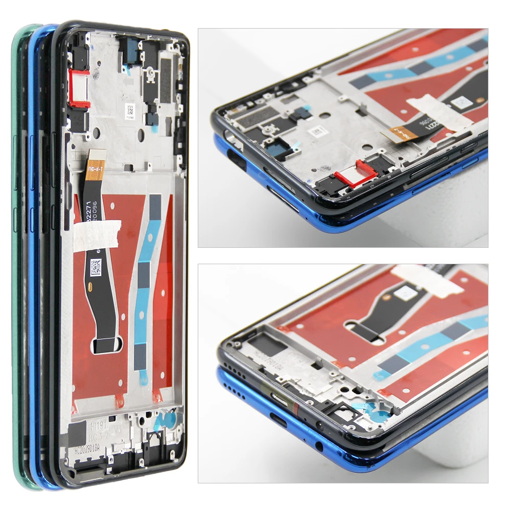 6.59'' P Smart Z Display Screen with Frame for Huawei Y9 Prime 2019 STK-L21 L22 LX3 LCD Touch Digitizer Assembly - купить по