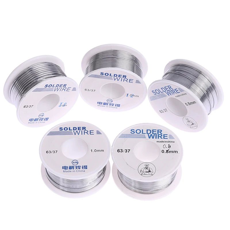 

Оловянная проволока для пайки, 100 г, 0,6/0,8/1,0/1,2 мм