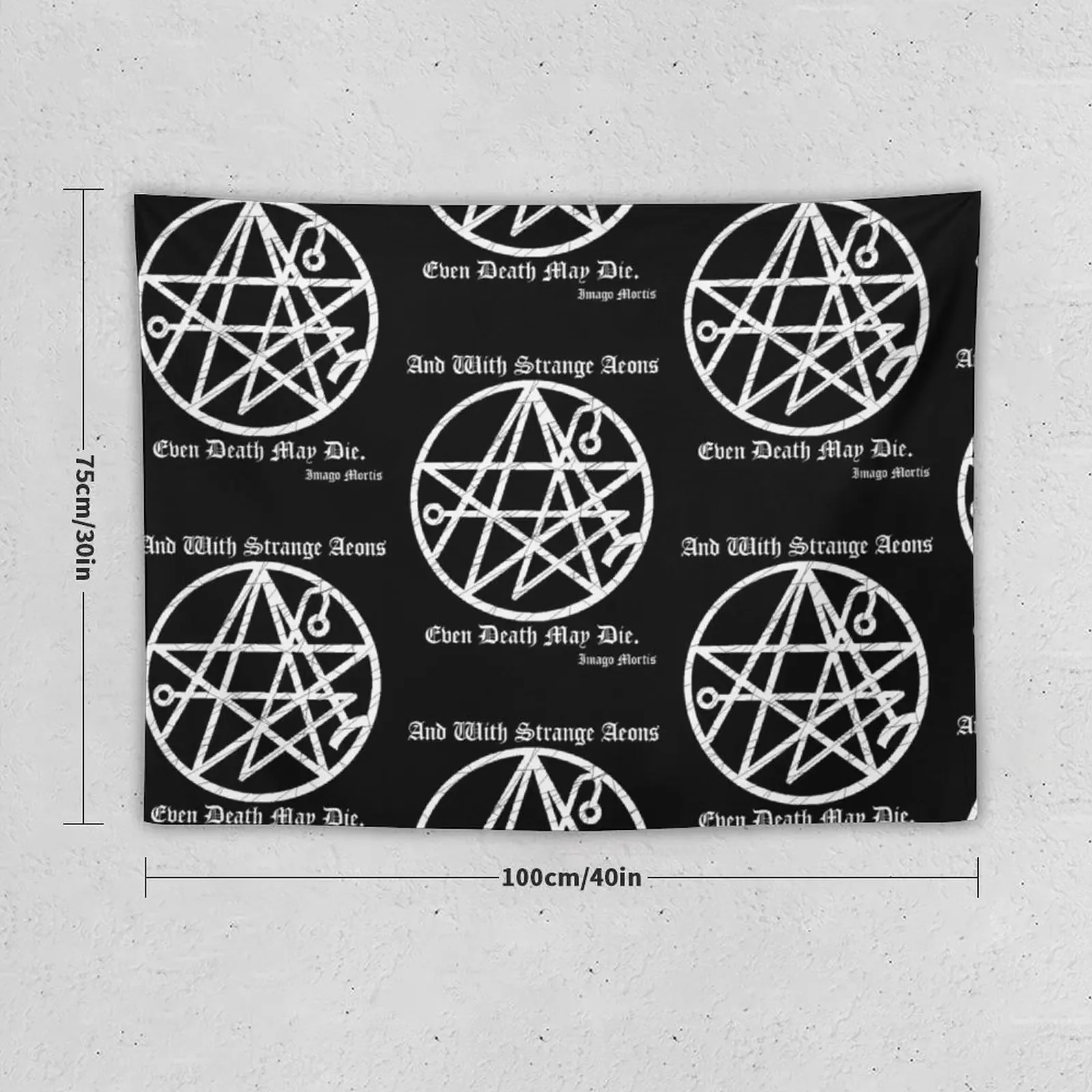 Necronomicon гобелен из полиэстера