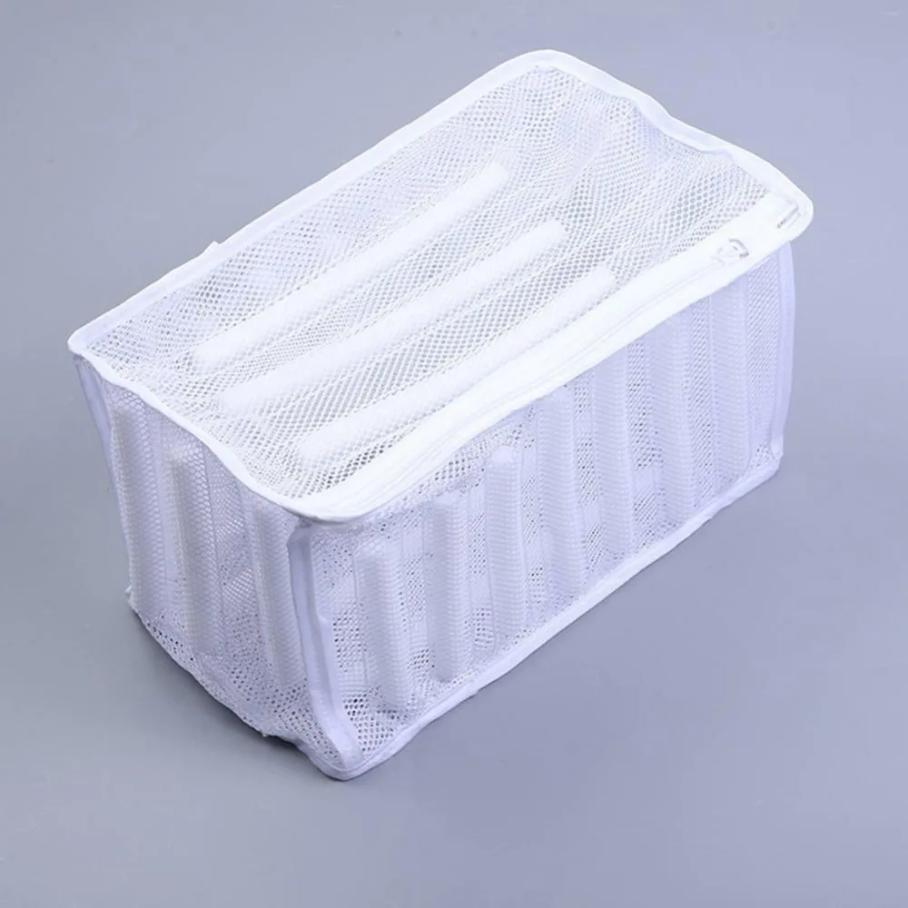 

Сумка для стирки обуви, синяя, белая, полиэстер