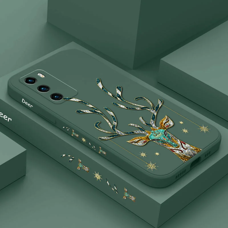 

Star Deer Phone Case For Huawei P40 P50 P30 P20 Pro Lite Nova 10 10SE 9 9SE Mate 50 50E 40 30 20 Pro Lite Cover
