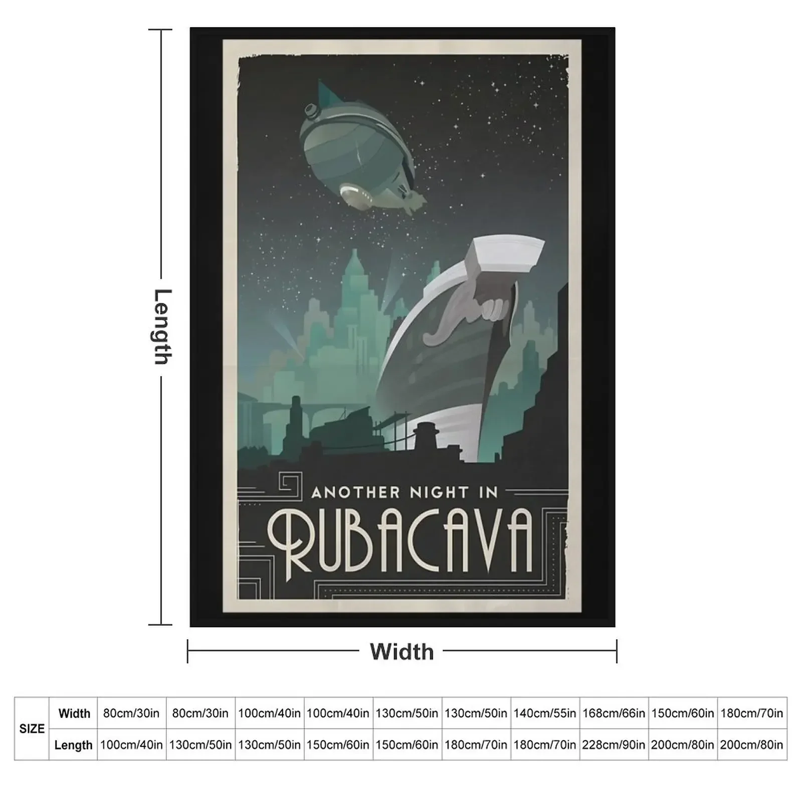 Фото Плед Grim Fandango Travel s - Rubacava, теплый и удобный плед, подарок для родителей и друзей №2
