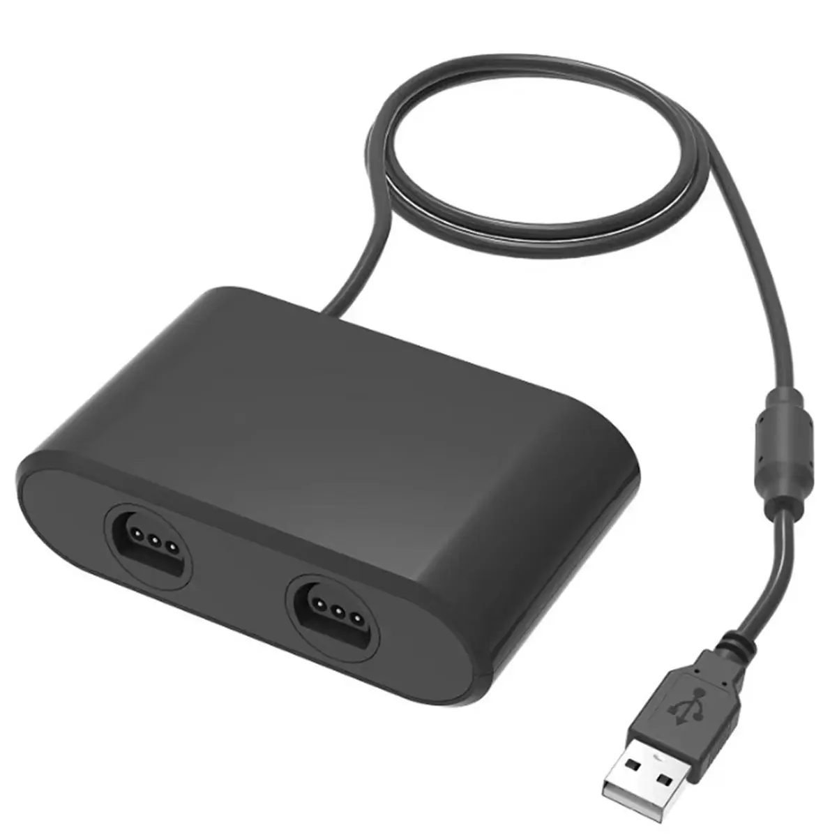 Фото Новый USB-адаптер A93P для консоли Switch, ПК, Windows, адаптер для контроллера N64, 2-портовый игровой конвертер. №5