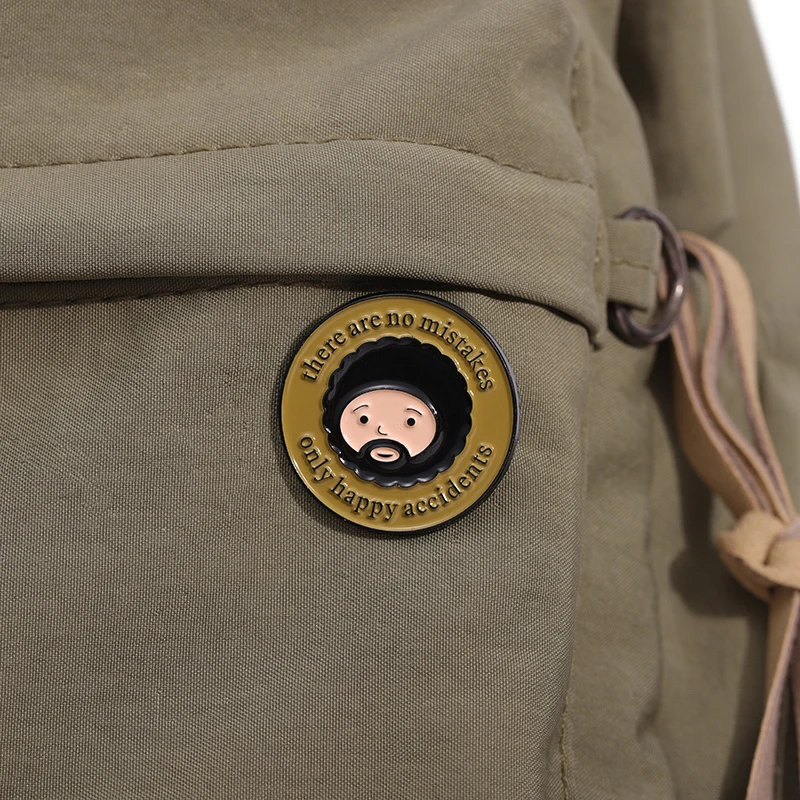 Брошь из сплава с рисунком животных мультфильма для дня рождения Нового года