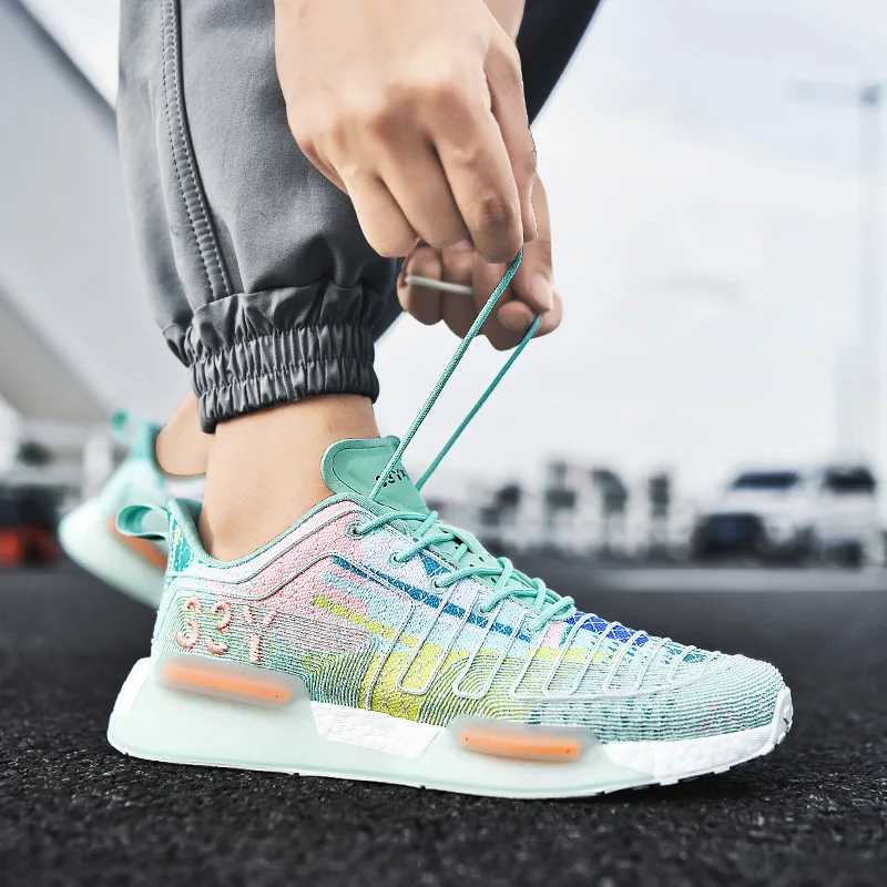 Xiaomi SALUDAS New Men Sneakers Brand Men Running Shoe Lightweight Non-slip Breathable Fashion Luxury Sneakers Male Tennis Shoes