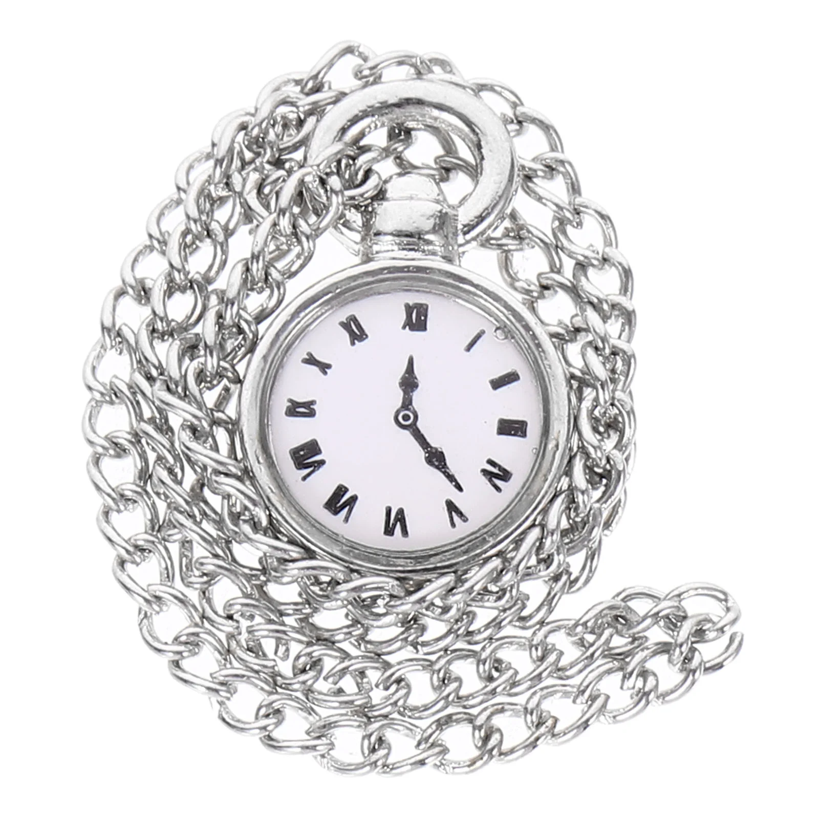 

House Miniature Pocket Watch Decorative Pocket Watch Model House Accessory