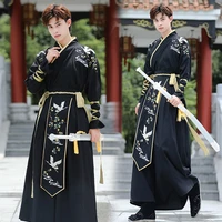 large size traditional hanfu dress man han dynasty costume couple chinese ancient swordsman clothing male kimono tang suit