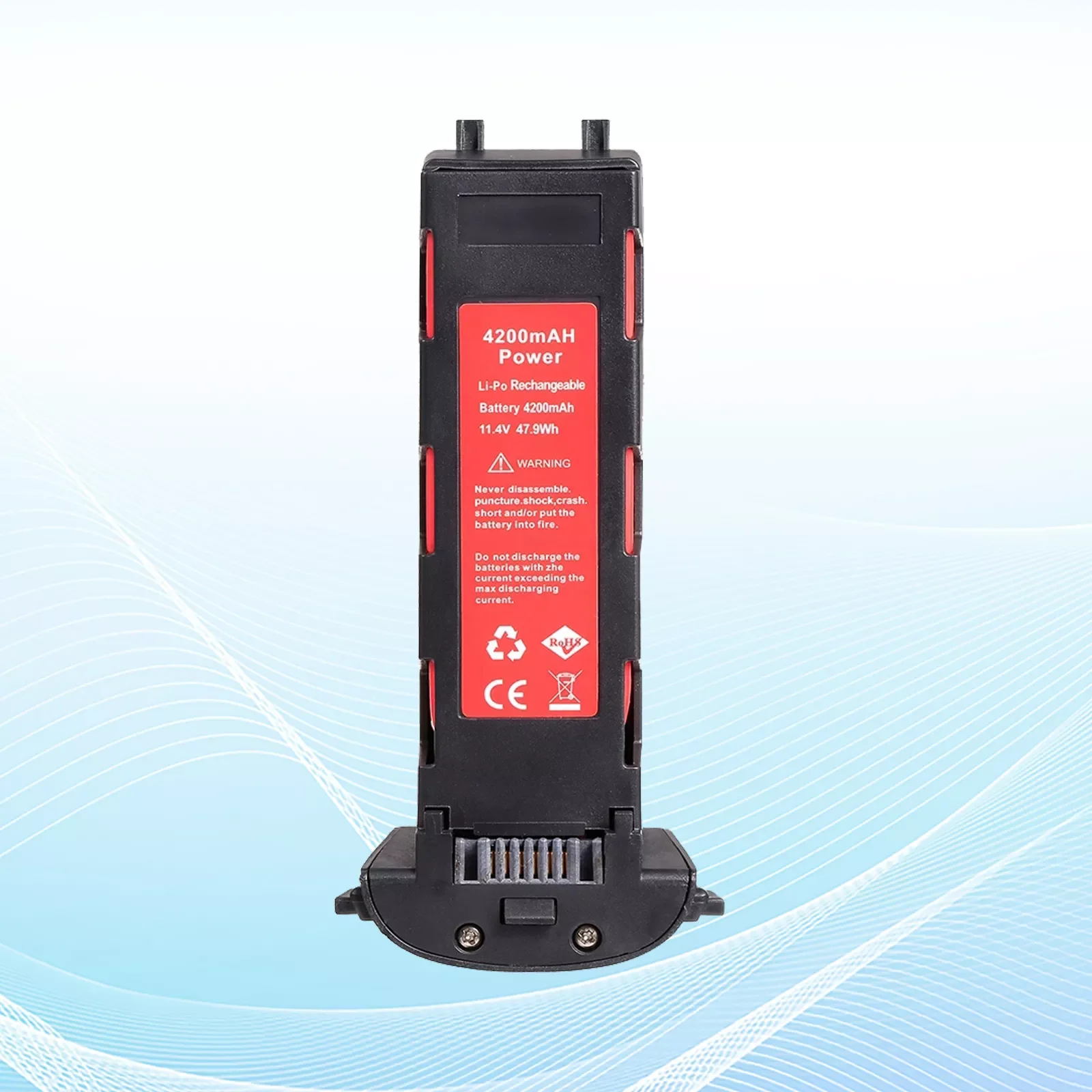 

Flight Battery for Hubsan Zino H117S GPS RC Drone Lithium Battery Max Power 11.4V 4200mAh