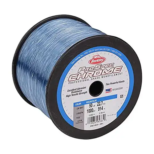 

Chrome, , 16lb | 7.2kg Monofilament Fishing Line