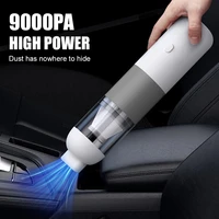 9000pa wireless vacuum cleaner strong suction low noise 120w portable vacuum cleaners washable filter for car home cleaning tool