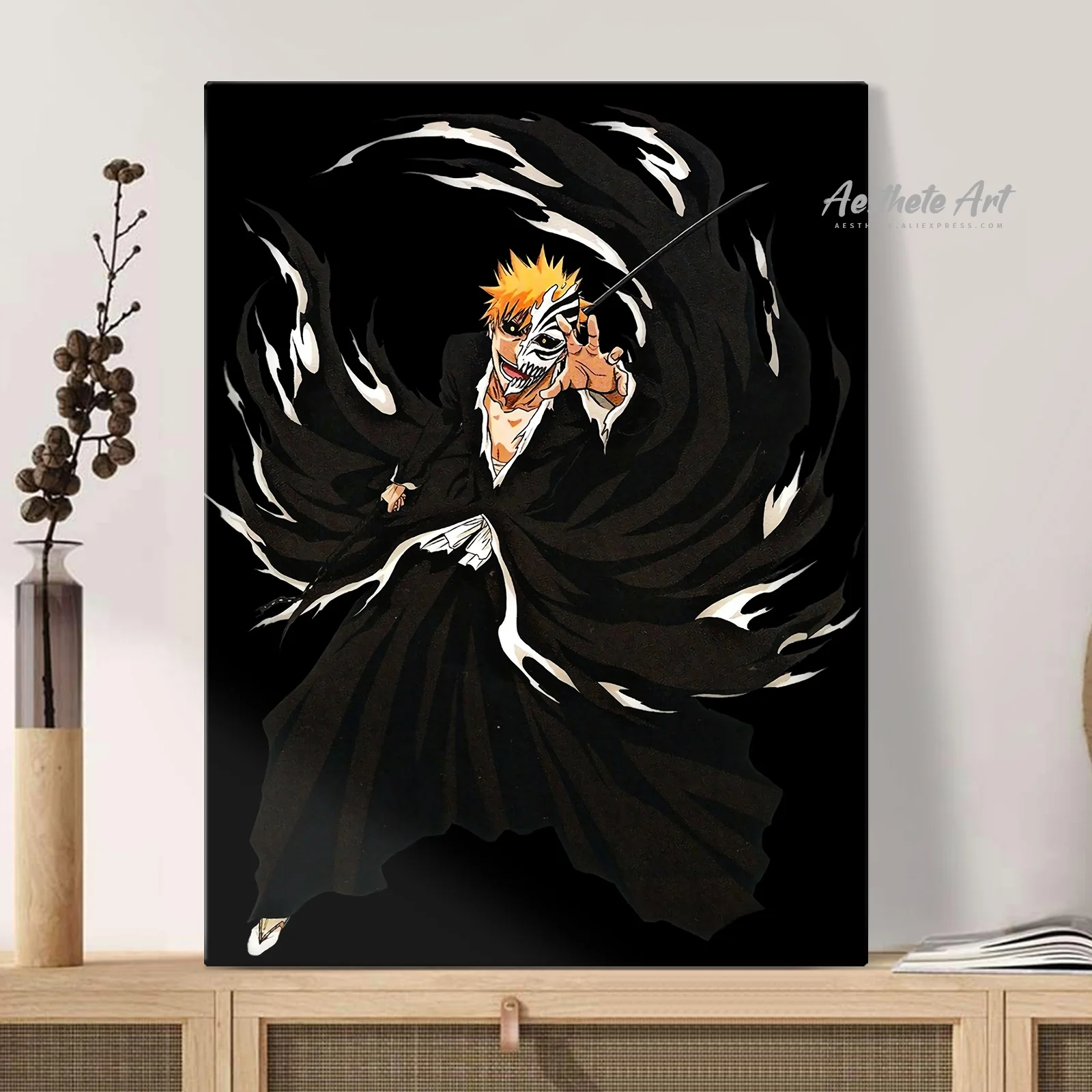 

Настенная картина для украшения дома в японском стиле