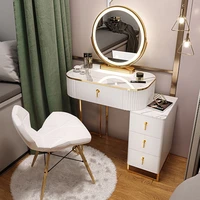 dressing table light luxury bedroom small apartment modern storage cabinet integrated household furniture makeup table set