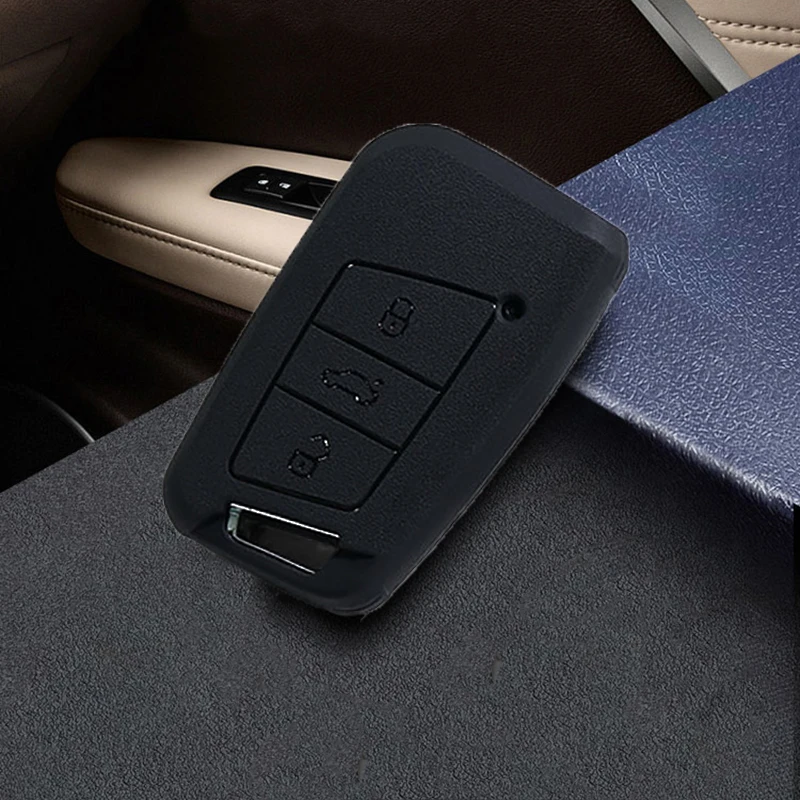 Чехол для автомобильного ключа из АБС-пластика полное покрытие брелок Volkswagen VW