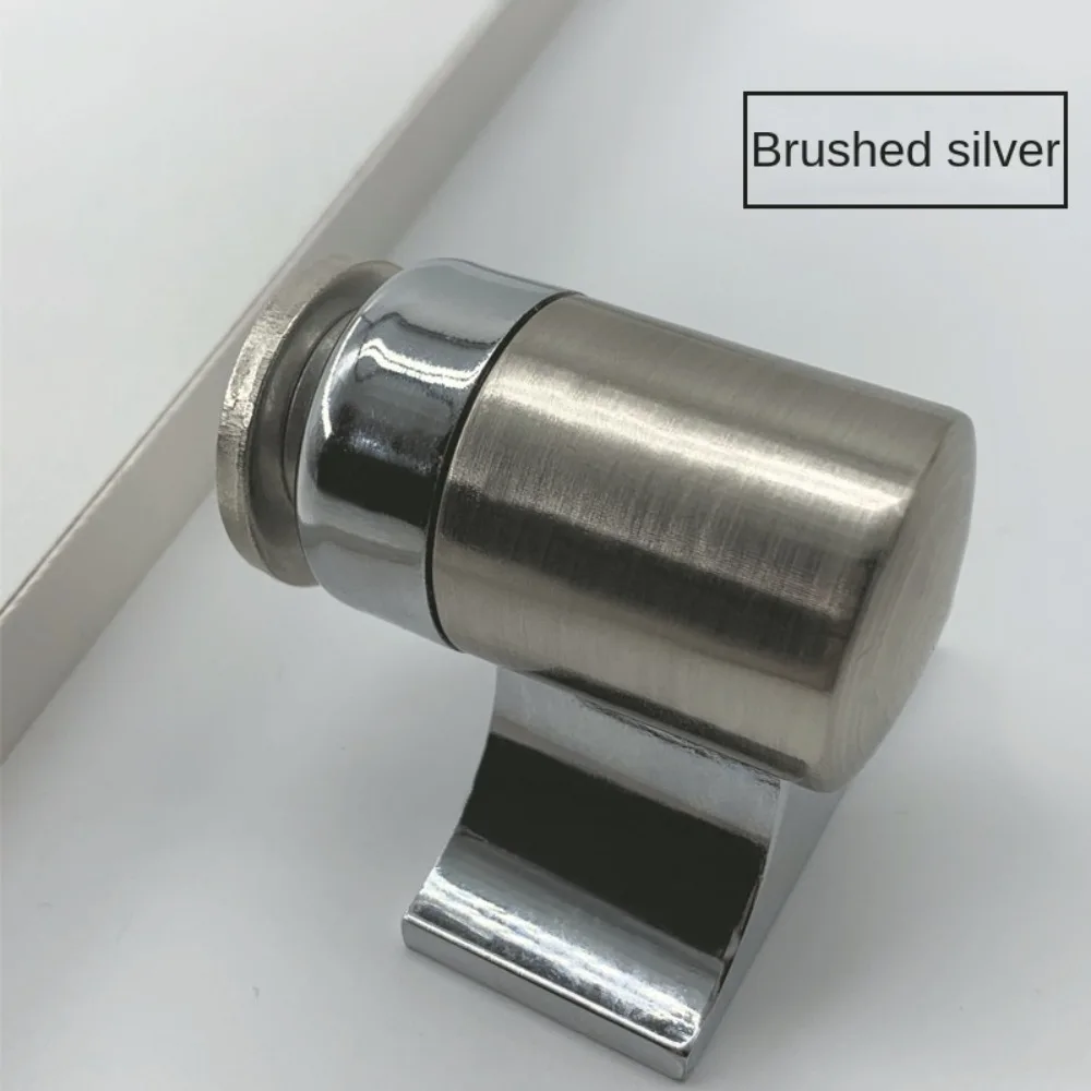 Напольный невидимый дверной присос из нержавеющей стали. Простая установка.