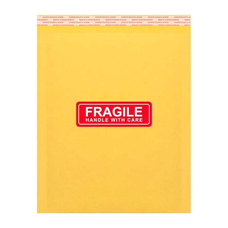 150/500X хрупкая ручка с аккуратПредупреждение наклейками декоративные