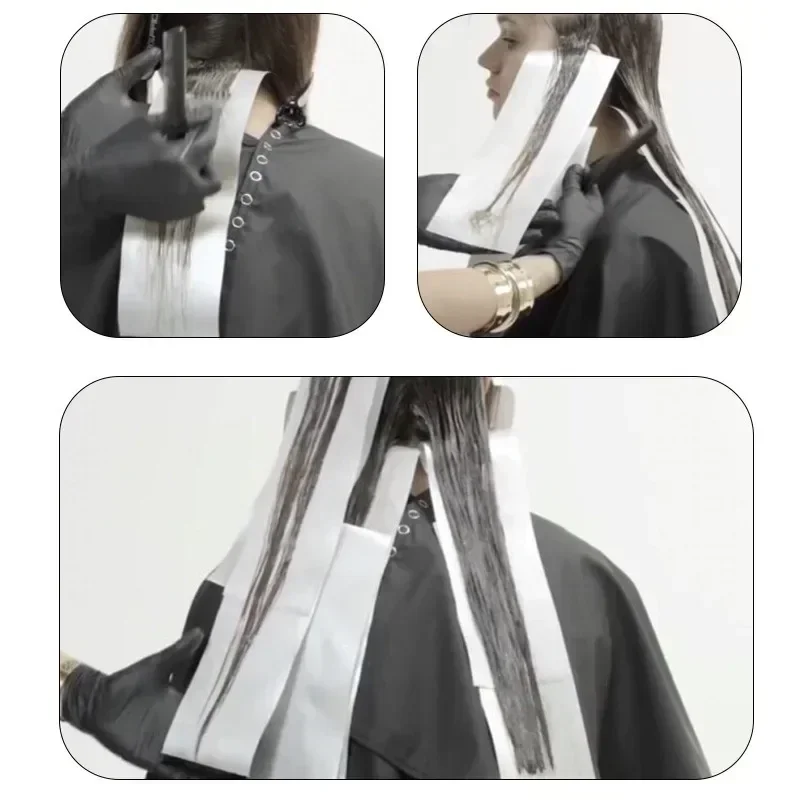 100 шт. набор трехмерных копий меховые листы для окрашивания волос многоразовая