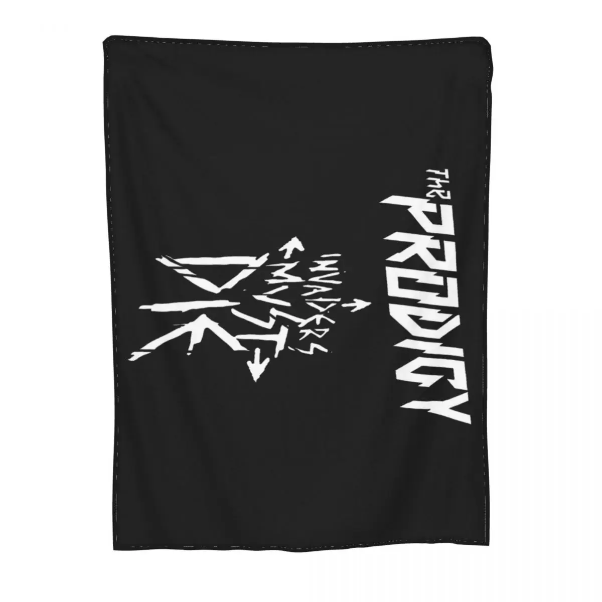 T Летний стиль The Prodigy Punk Bigbeat Rock Band Мужское черное новое короткое одеяло для