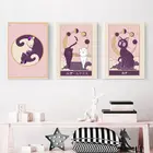 Постер и печать Lover Луна Артемис Сейлор Мун в стиле ретро кошка настенная Картина на холсте скандинавский декор для детской спальни забавная картина