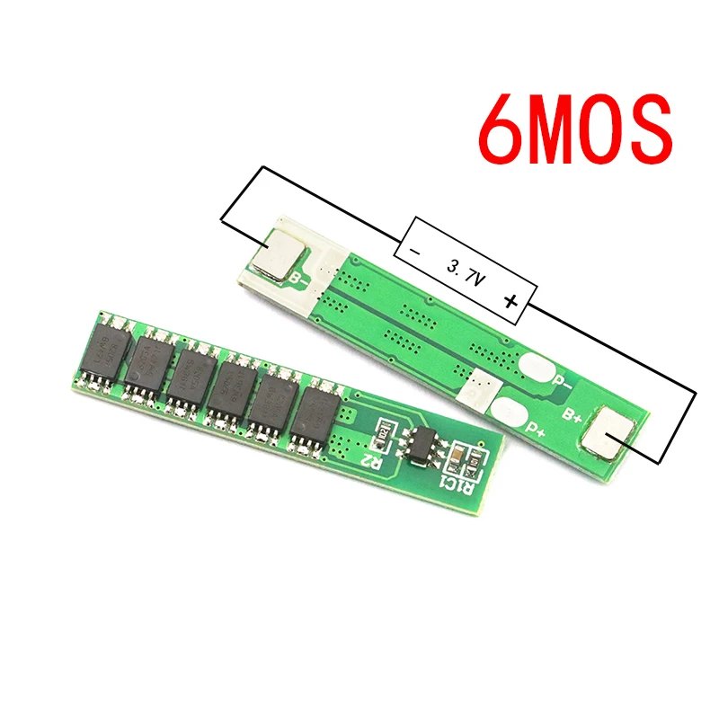 1S 15A 3 7 В литий-ионная 6MOS BMS PCM плата защиты батареи для 18650 литиевая батарея льва