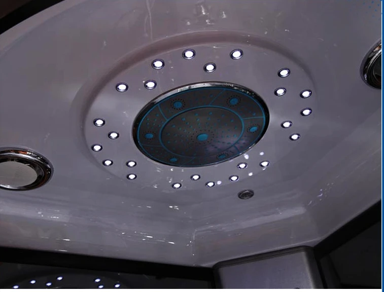 Дешевая Паровая душевая кабина с компьютерным управлением дождевая Душевая