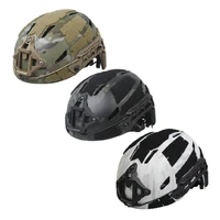 outdoor sports tactical helmet carbon fiber perforated version mountaineering riding parachute jumping expansion helmet h007