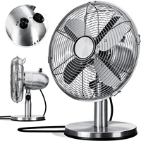 mvpower floor fan %c3%b835cm wind machine fan standing fan metal chrome for room fan for desk fan kitchen fan