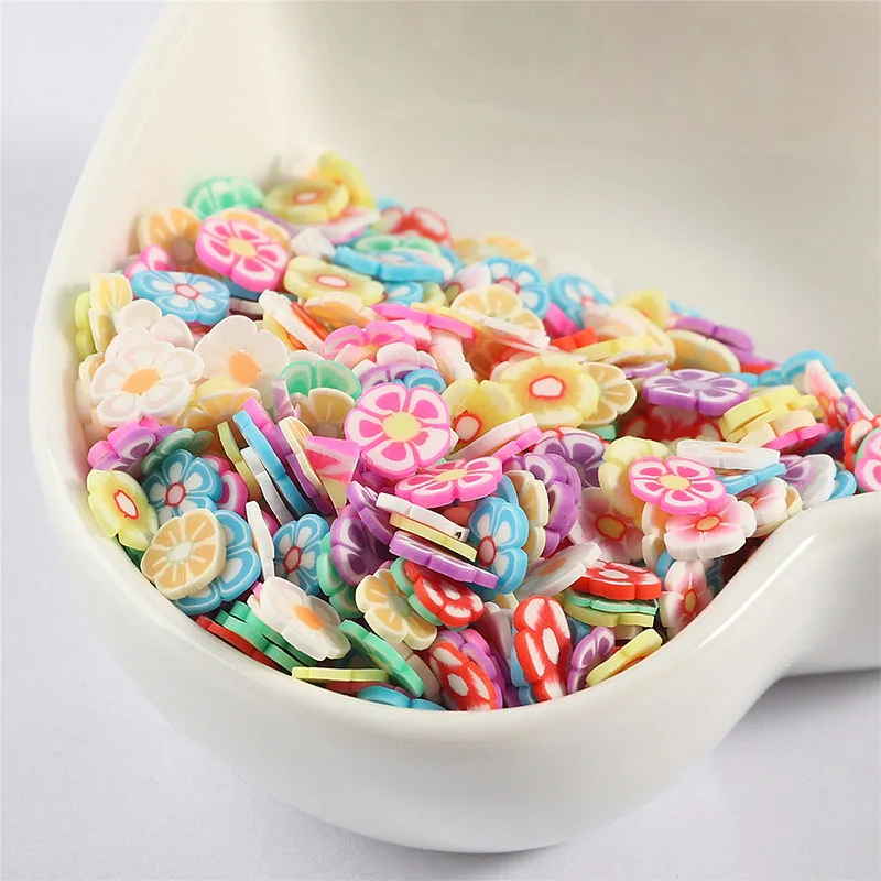 

10g Plum Flower Polymer Clay Slices Epoxy Resin Filling Accessories Colorful Resin Flakes For Silicone Mold Filler Handmade DIY