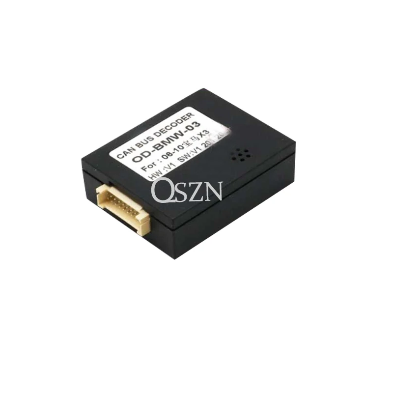 

QSZN DVD 16-контактный кабель питания Canbus Box декодер OD-BMW-03 для BMW X3 E83 2004-2010, жгут проводов, автомобильный радиоприемник