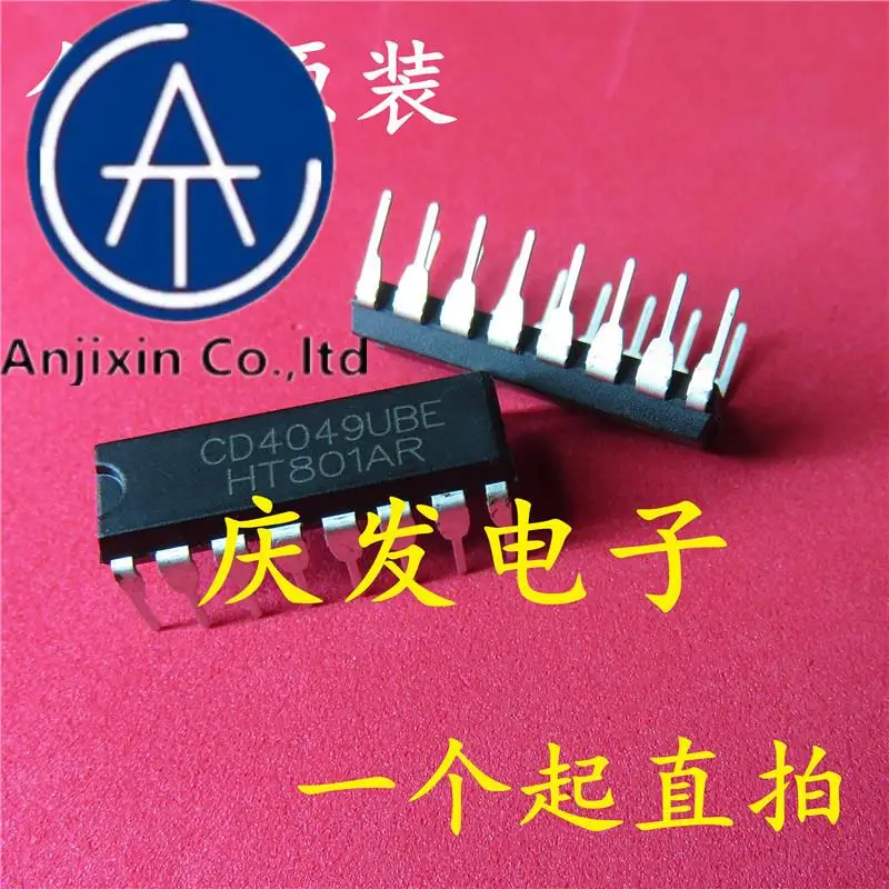 

10pcs 100% orginal new in stock CD4049 CD4049UBE straight plug DIP16