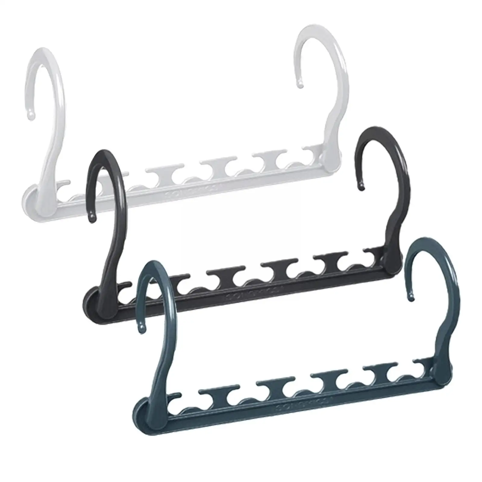 

Magic Hook Folding Multi-functional Storage Hanger Even Hanger Space-saving Household Drying Clothes Hanger Hanger Q3M9