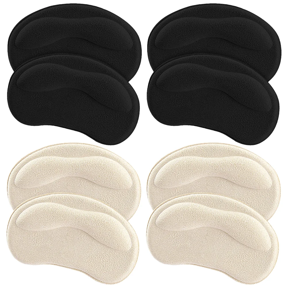 

4 Pairs Heel Protectors Pads Grips Liner Invisible Cushion For Shoes That Are Too Big Inserts Women's