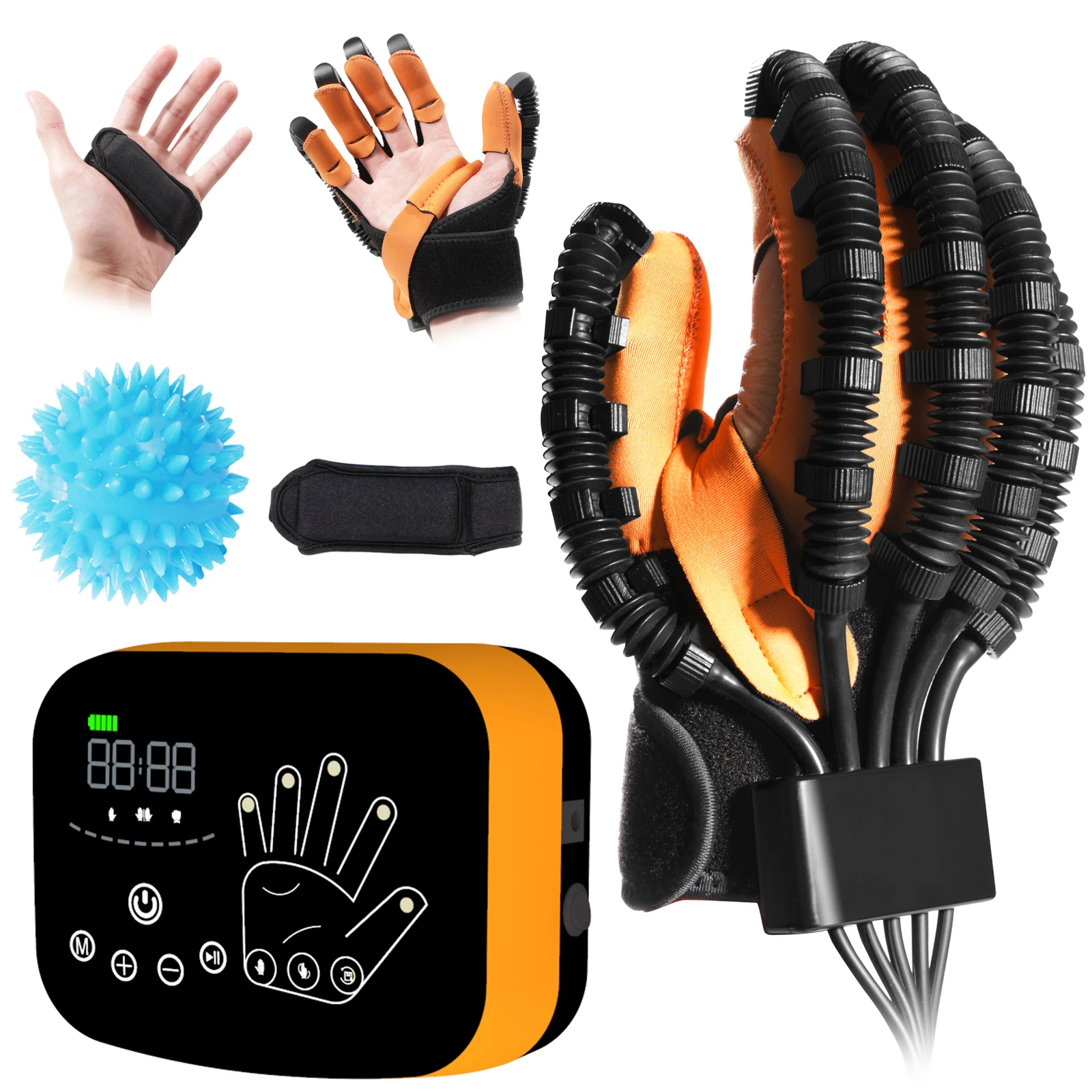 

Robot Rehabilitation Gloves Hand Therapy Equipment Finger Rehabilitation Trainer Gloves For Hemiplegia Stroke Patients