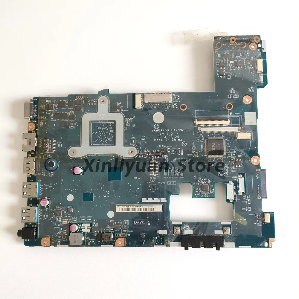 Оригинальная материнская плата VAWGA / GB LA-9912P для ноутбука Lenovo G405 системная со