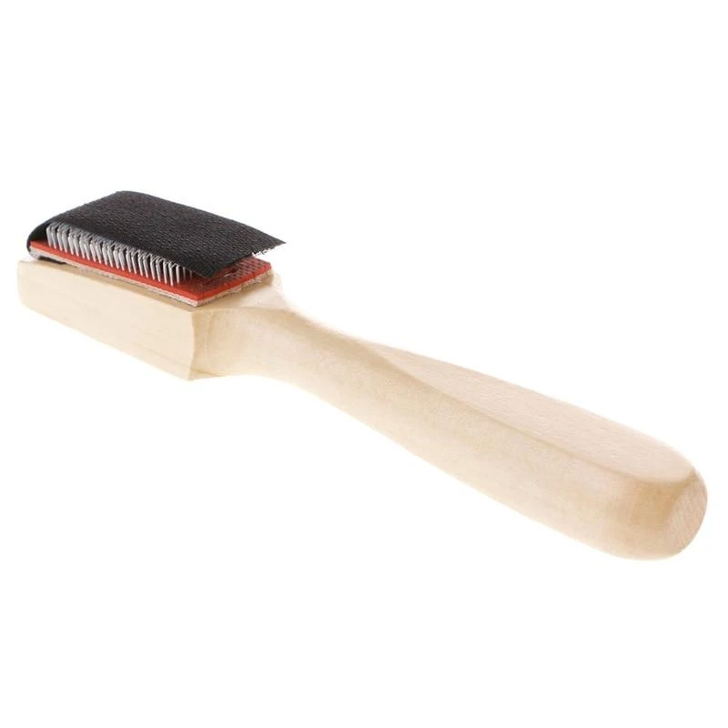 

Щетка для чистки танц.обуви с деревянной ручкой