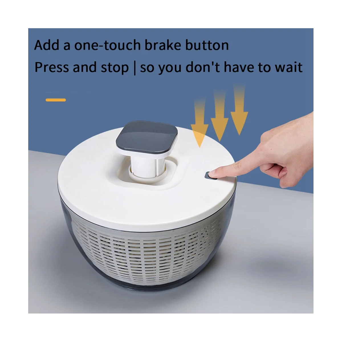 Бытовой прибор для очистки овощей и салатов