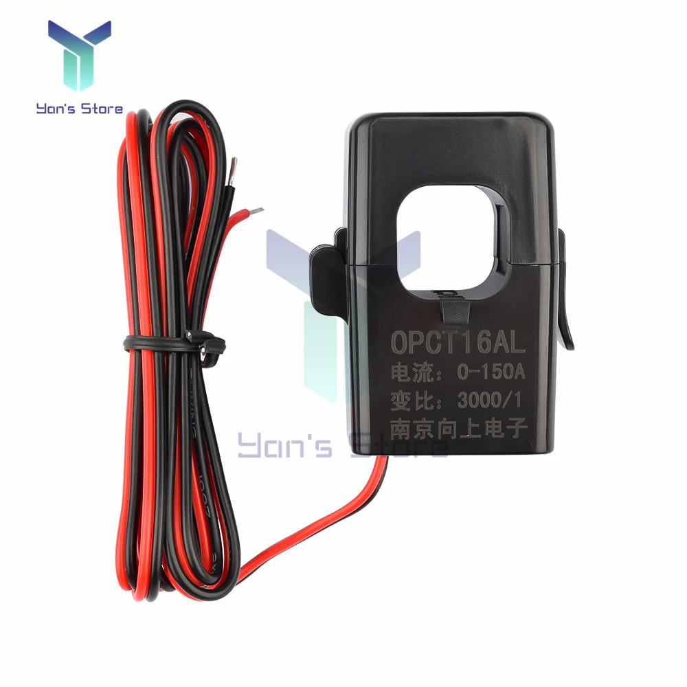 

Высокочастотный трансформатор тока с разделенным сердечником OPCT16AL 1000/1 2000/1 3000/1 4000/1 5000/1 AC CT, зажим на трансформатор тока