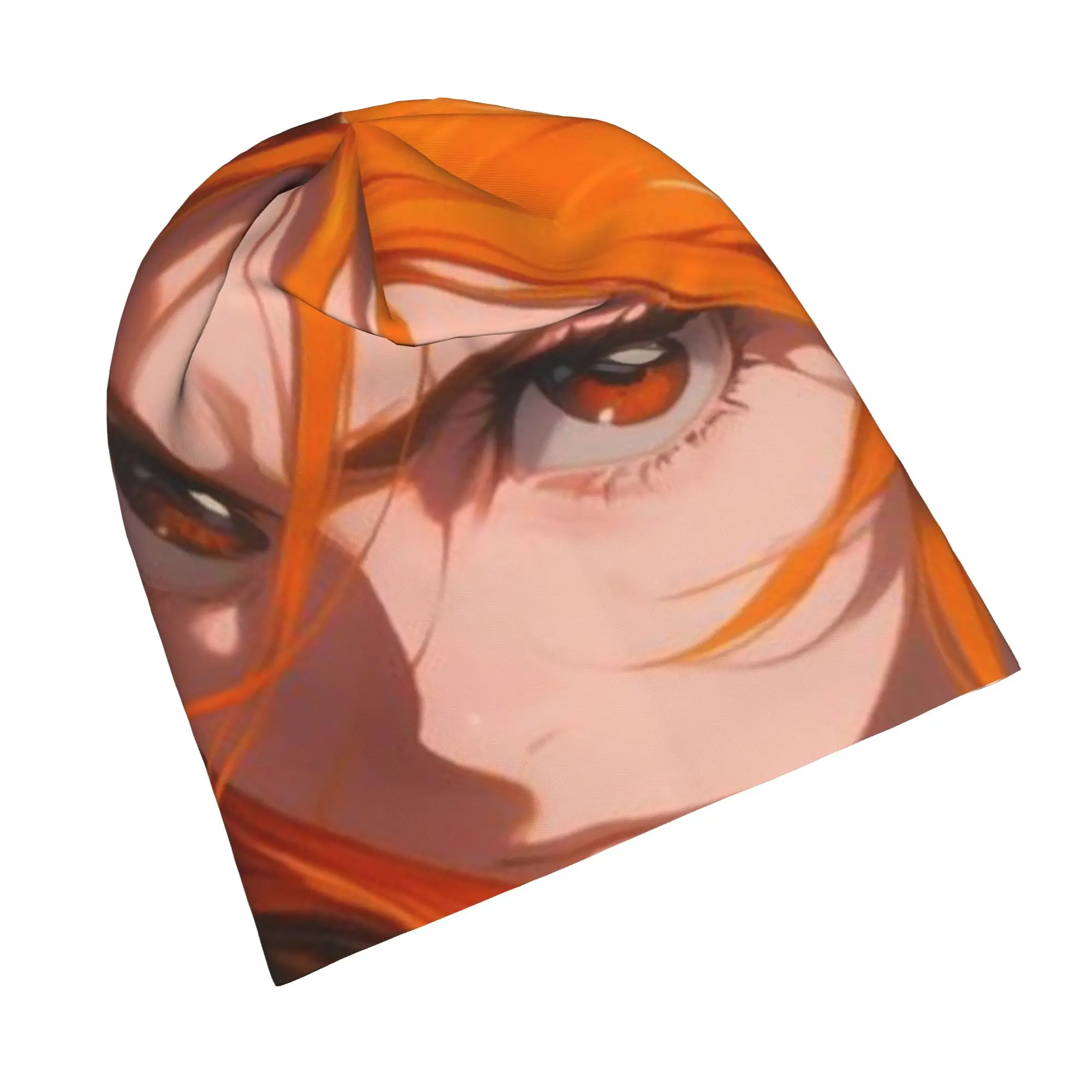 Фото Orihime Inoue (2) Модные шапки для мужчин и женщин, лыжные шапки Bleach, мягкие шапки-бини, шапки-скулли и шапки-бини. №5